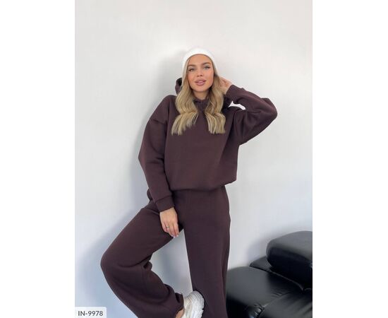 Жіночий спортивний костюм на флісі р.42-44;46-48 (6кол.) "ANNABELLE" купити недорого від прямого постачальника, зображення 3
