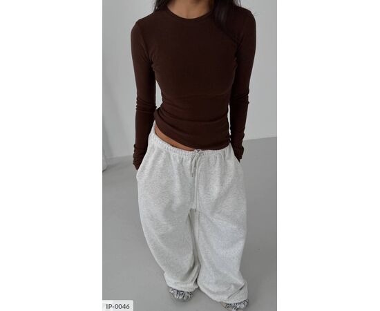 Жіночий лонгслів р.S-M;M-L (4кол.) "ANNVER" купити недорого від прямого постачальника, зображення 5