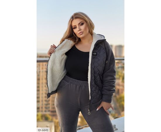 Жіночий прогулянковий костюм зі штанами великі розміри р.54-56;58-60;62-64;50-52 (5кол.) "LETTI" купити недорого від прямого постачальника, зображення 10