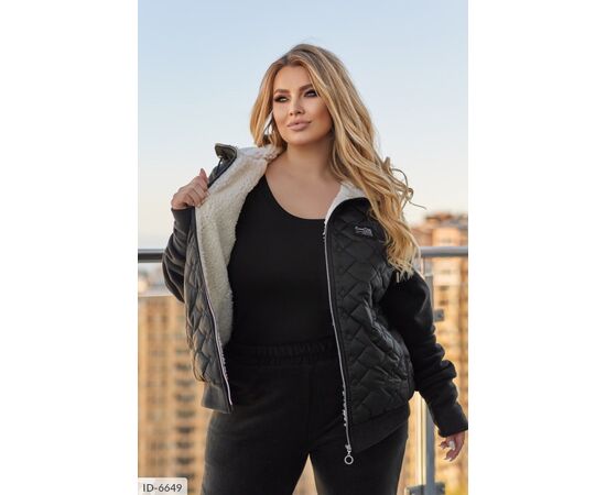 Жіночий прогулянковий костюм зі штанами великі розміри р.54-56;58-60;62-64;50-52 (5кол.) "LETTI" купити недорого від прямого постачальника, зображення 3