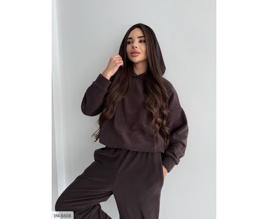 Жіночий прогулянковий костюм зі штанами великі розміри р.48-52 (5кол.) "ANNABELLE" купити недорого від прямого постачальника, зображення 8