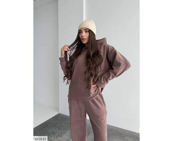 Жіночий прогулянковий костюм зі штанами великі розміри р.48-52 (5кол.) "ANNABELLE" купити недорого від прямого постачальника, зображення 3