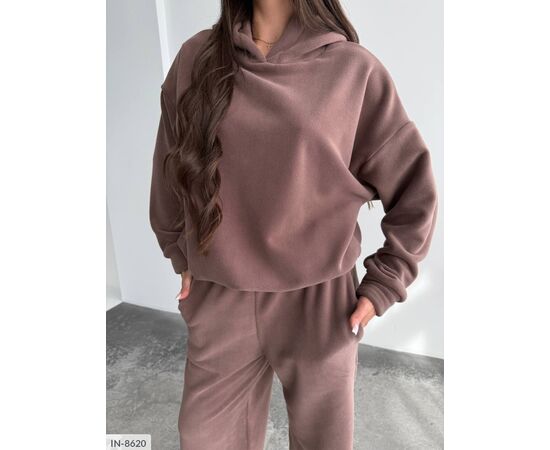 Жіночий прогулянковий костюм зі штанами великі розміри р.48-52 (5кол.) "ANNABELLE" купити недорого від прямого постачальника, зображення 2