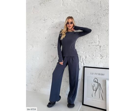 Прогулянковий костюм жіночий р.42-44;46-48 (5кол.) "ANNABELLE" купити недорого від прямого постачальника, зображення 7