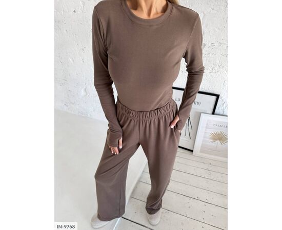 Жіночий прогулянковий костюм БАТАЛ р.50-52 (5кол.) "ANNABELLE" купити недорого від прямого постачальника, зображення 14