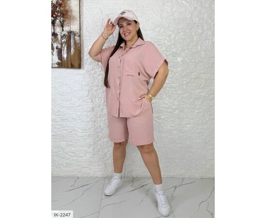 Костюм двійка жіночий великі розміри р.50-52;54-56;58-60 (8кол.) "VLADA" купити недорого від прямого постачальника, зображення 13