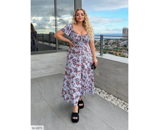 Жіноча сукня софт р.46-48;50-52;54-56;58-60;62-64 "VLADA" купити недорого від прямого постачальника, зображення 2