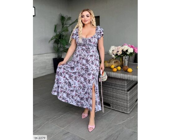 Жіноча сукня софт р.46-48;50-52;54-56;58-60;62-64 "VLADA" купити недорого від прямого постачальника, зображення 7