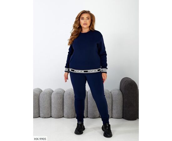 Жіночий костюм на флісі. р.50-52;54-56;58-60;62-64 (5кол.) "LETTI" купити недорого від прямого постачальника, зображення 5