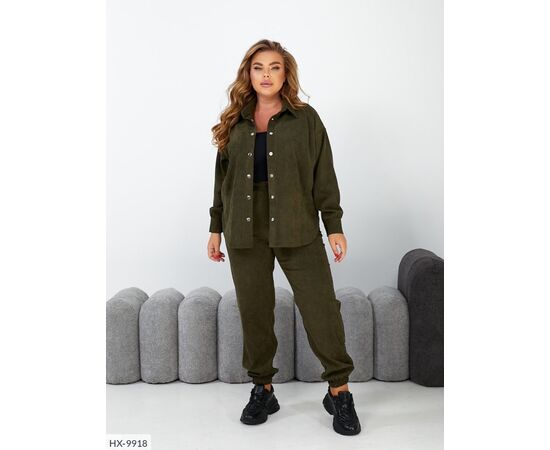 Костюм жіночий двійка штани та сорочка великі розміри р.50-52;54-56;58-60;62-64 (5кол.) "LETTI" купити недорого від прямого постачальника, зображення 8