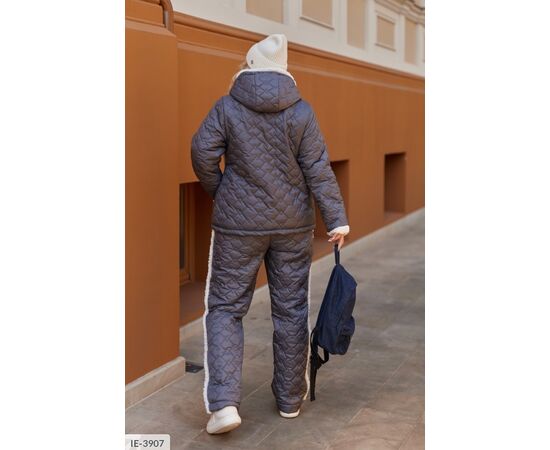 Жіночий прогулянковий костюм зі штанами великі розміри р.46-48;50-52;54-56;58-60;62-64 (4кол.) "LETTI" купити недорого від прямого постачальника, зображення 6