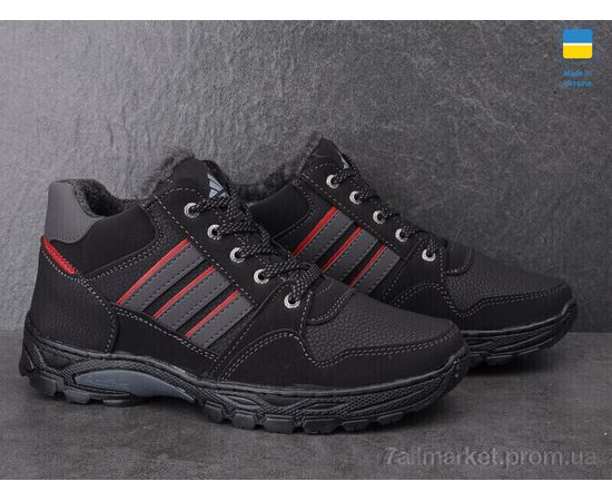 Черевики чоловічі стильні Зима 531-1 (8 пар р.40-45) "Paolla" недорого оптом від прямого постачальника, зображення 3