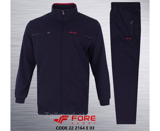 Спортивний чоловічий костюм FORE батал розміри 54-62 (11 кв) "REMAIN" недорогого від прямого постачальника, зображення 9