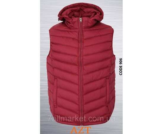 Жилетка демісезонна чоловіча батал стьобаний р-ри 54-62 (3ол) "REMAIN" купити недорого від прямого постачальника, зображення 2