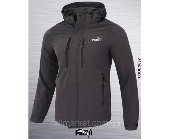 Фотография Куртка мужская демисезонная PUMA размеры 46-54 (4цв) "REMAIN" недорого от прямого поставщика, изображение 4