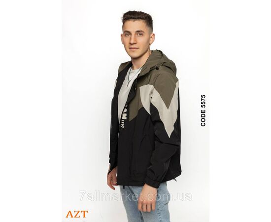 Фотография Ветровка мужская демисезонная размеры 46-54 (2цв)  "REMAIN" купить оптом в Одессе на 7км, изображение 3