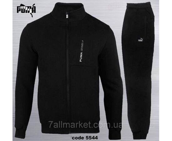 Спортивний чоловічий костюм на флісі PUMA батал розміри 2XL-6XL (4кв) "REMAIN" недорого від прямого постачальника, зображення 3