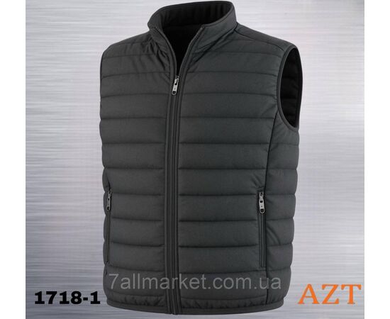 Фотография Жилетка демисезонная мужская стеганная  размеры 46-54 (3цв) "REMAIN" купить недорого от прямого поставщика, изображение 2