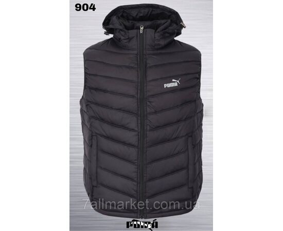 Жилетка демісезонна чоловіча стьобана Найк розміри 46-54 (3цв) "REMAIN" купити недорого від прямого постачальника, зображення 2