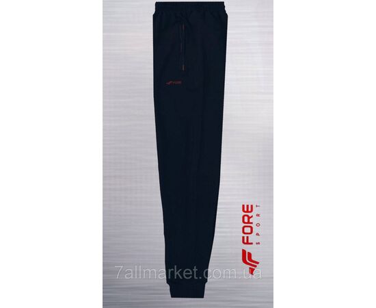 Спортивні штани чоловічі на флісі з манжетами FORE розміри M-3XL (3кв) "REMAIN" недорого від прямого постачальника, зображення 3