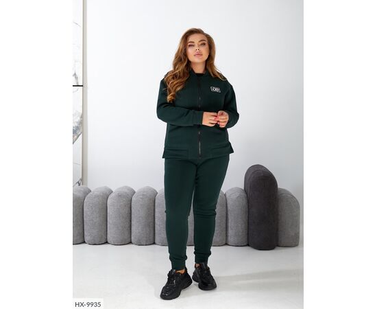 Жіночий костюм на флісі. р.50-52;54-56;58-60;62-64 (5кол.) "LETTI" купити недорого від прямого постачальника, зображення 2