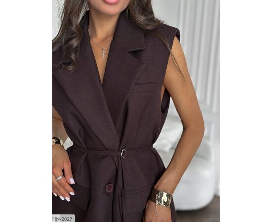 Жіноча жилетка р.S-M;M-L (2кол.) "ANNVER" купити недорого від прямого постачальника, зображення 5