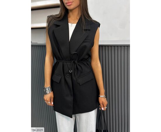 Жіноча жилетка р.S-M;M-L (2кол.) "ANNVER" купити недорого від прямого постачальника, зображення 3