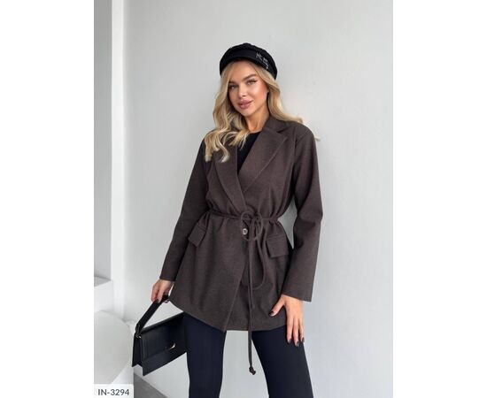 Жіночий кашеміровий піджак р.42-44;46-48 (4кол.) "ANNABELLE" купити недорого від прямого постачальника, зображення 6