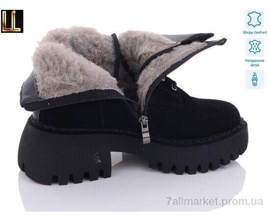 Фотография Ботинки женские стильные зима G-100-1 (8 пар р.36-40) "Lilin" недорого оптом от прямого поставщика, изображение 2