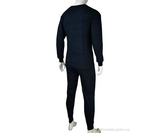 Термобілизна чоловіча Зима K12 navy (2XL) (1 шт. р.сіткаOne size) "Textile" недорого оптом від прямого постачальника, зображення 2