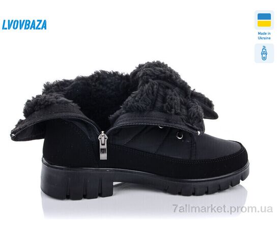 Фотография Ботинки женские стильные зима Progress 3406 (6 пар р.37-41) "Lvovbaza" недорого оптом от прямого поставщика, изображение 2