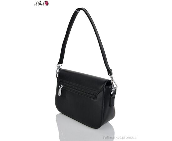 Жіноча сумка 885606 black 17*22*7 см, "Aba" недорого оптом від прямого постачальника, зображення 2