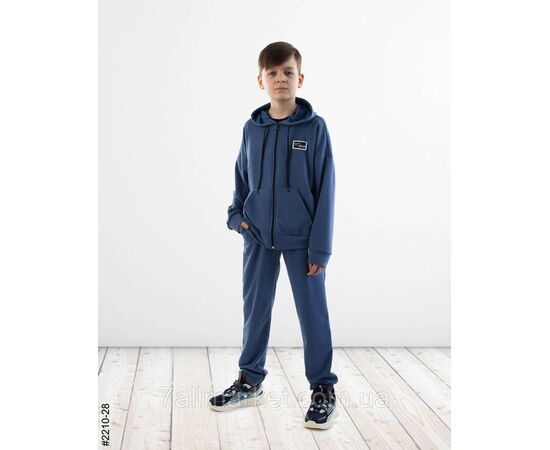 Спортивний костюм на блискавці двонитка підліток 36,38,40,42 (5кв) "NOWEMBER", зображення 4