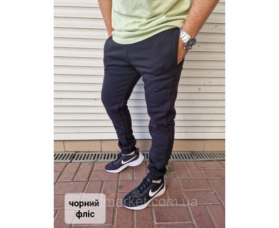 Фотография Спортивные штаны мужские, на манжете размеры 46-54 (2цв) "NICOLAS" недорого от прямого поставщика, изображение 2