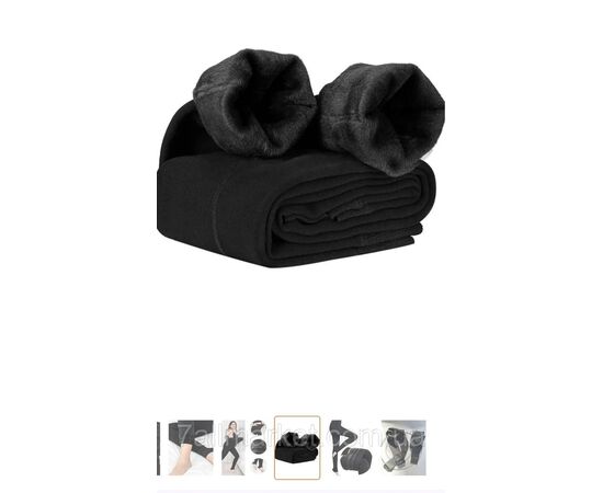 Фотография Лосины женские однотонные на меху р-ры 2XL-6XL  "MODY" купить недорого от прямого поставщика, изображение 5