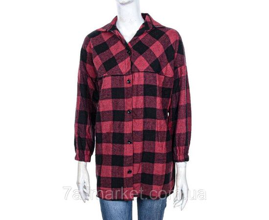 Сорочка жіноча байкова в клітинку розмір S-L (4кв) "MODY" купити недорого від прямого постачальника, зображення 4