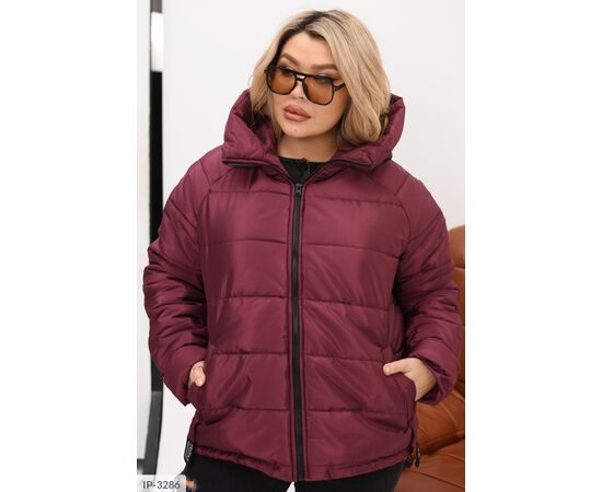 Фотография Тёплый бомбер из водонепроницаемой плащёвой ткани Канада станет вашим надёжным спутником в зимние дни р.48-50;52-54;56-58;60-62 "BELUZA" купить недорого от прямого поставщика, изображение 8