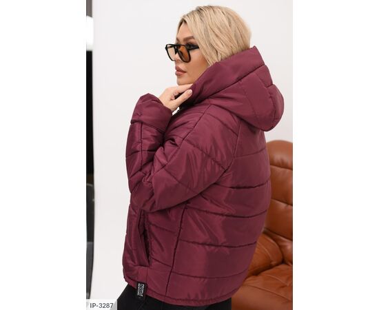 Фотография Тёплый бомбер из водонепроницаемой плащёвой ткани Канада станет вашим надёжным спутником в зимние дни р.48-50;52-54;56-58;60-62 "BELUZA" купить недорого от прямого поставщика, изображение 7