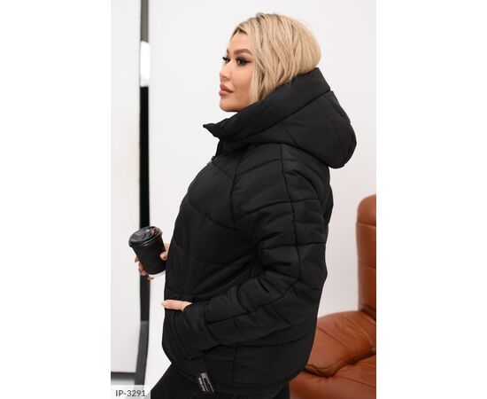 Фотография Тёплый бомбер из водонепроницаемой плащёвой ткани Канада станет вашим надёжным спутником в зимние дни р.48-50;52-54;56-58;60-62 "BELUZA" купить недорого от прямого поставщика, изображение 3