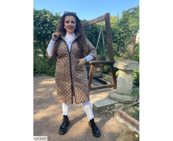 Фотография Куртка-пальто р.48;50;52;54;56;58;60;62;64;66;68 (4цв) "VLADA" купить недорого от прямого поставщика, изображение 3