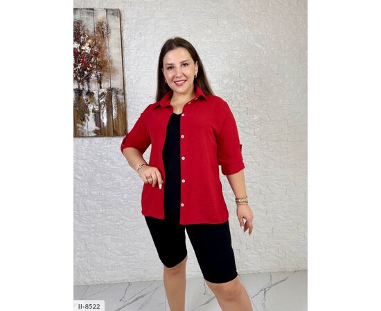 Фотография Женский прогулочный костюм БАТАЛ р.50-52;54-56;58-60;62-64 (4цв) "VLADA" купить недорого от прямого поставщика, изображение 4