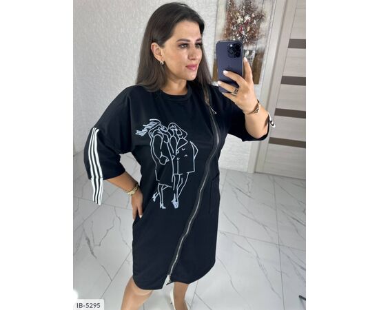 Фотография Женское платье БАТАЛ р.46-48;50-52;54-56;58-60;62-64 "VLADA" купить недорого от прямого поставщика, изображение 3