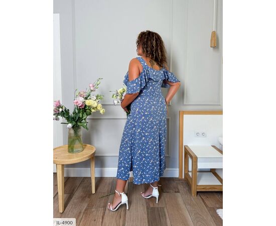 Сарафан жіночий софт великого розміру р.46-48;50-52;54-56;58-60 (3кол.) "VLADA" купити недорого від прямого постачальника, зображення 2