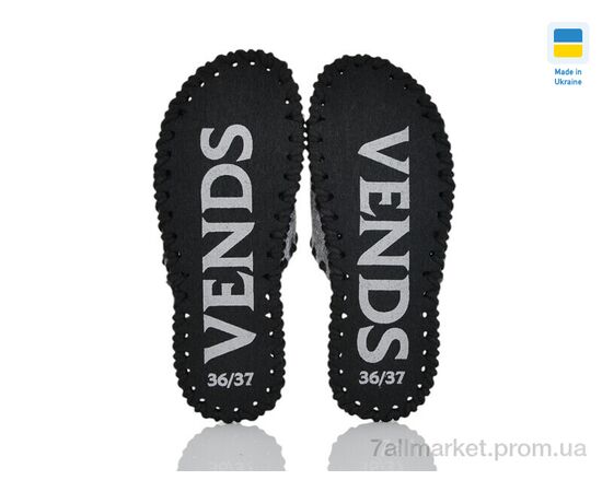 Фотография Тапки женские для дома Весна/осень 262W сірий (9 пар р.36-41) "Active" недорого оптом от прямого поставщика, изображение 2