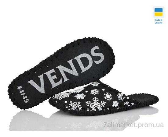 Фотография Тапки мужские домашние Весна/осень 325M чорний (9 пар р.40-45) "Active" недорого оптом от прямого поставщика, изображение 3