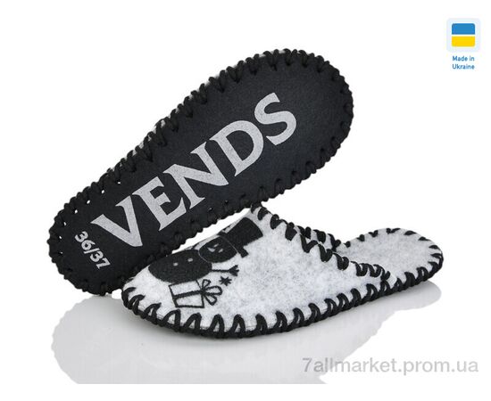 Фотография Тапки женские для дома Весна/осень 252W сірий (9 пар р.36-41) "Active" недорого оптом от прямого поставщика, изображение 3