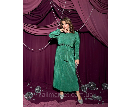 Фотография Платье женское шелк плиссе р-ры 46-60 "LADA" купить недорого от прямого поставщика, изображение 2