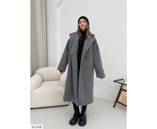 Фотография Женское зимнее пальто на меху БАТАЛ р.48-52 (5цв) "ANNABELLE" купить недорого от прямого поставщика, изображение 5