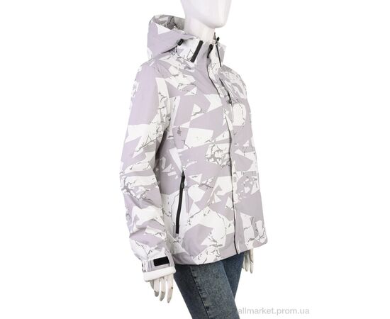 Фотография Куртка женская Зима 4195-W6200-2 grey (4 шт. р.сетка L-3XL) "Мир" недорого оптом от прямого поставщика, изображение 2