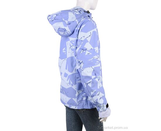 Куртка жіноча Зима 4195-W6200-4 violet (4 шт. р.сіткаL-3XL) "Мир" недорого оптом від прямого постачальника, зображення 3